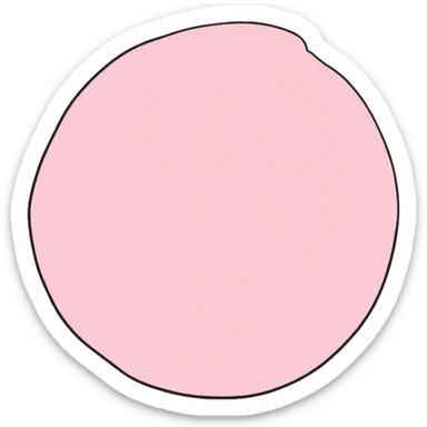 pastel pink bullet journal dot sticker