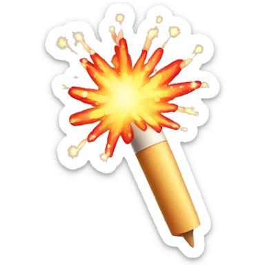 firecracker sticker