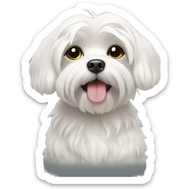 Maltese sticker