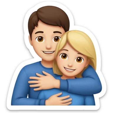 Hug sticker