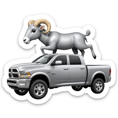 Ram 2500 crew cab sticker