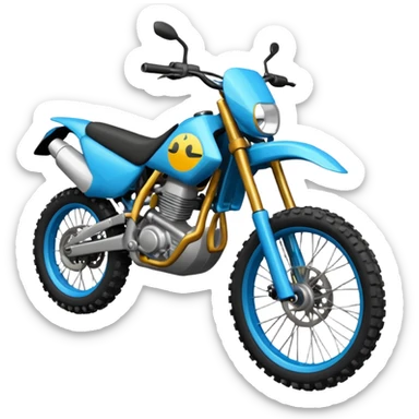 enduro bike sticker