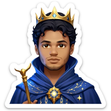 Cosmic Wizard sticker