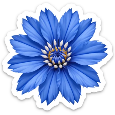 cornflower sticker