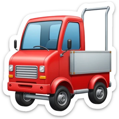 Moving truck or dolly
 sticker
