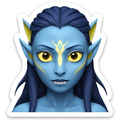 Un Na'vi (d'Avatar) sticker