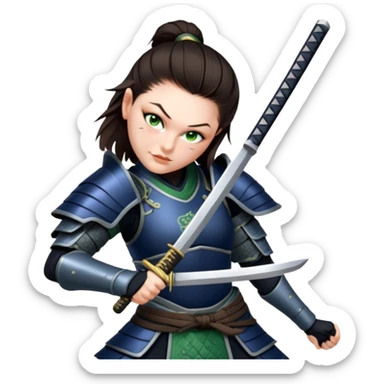 Warrior Samurai sticker
