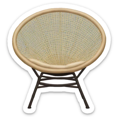 Papasan chair sticker