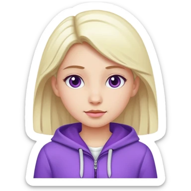 -18 branco e roxo sticker