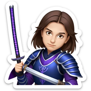 Mystic Samurai sticker