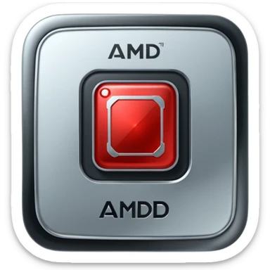 AMD processor sticker