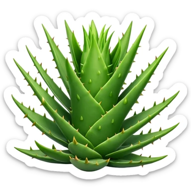 Aloe vera emoji sticker