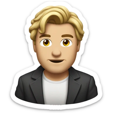 Leonardo di cabrio sticker