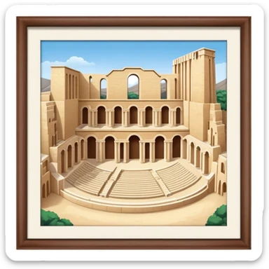 Cinematic Realistic Odeon of Herodes Atticus Emoji sticker