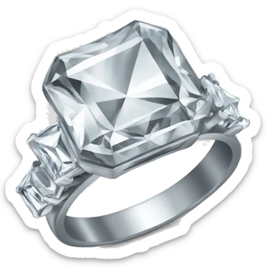 Diamond ring  sticker