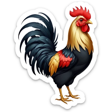 Cock sticker