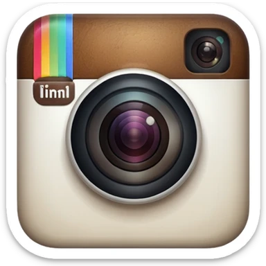 instagram logo sticker