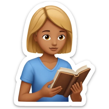 Sunrise with book sticker