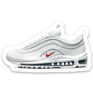 Nike Air Max 97 white sticker