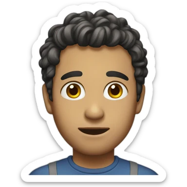 pretend to cheat sticker