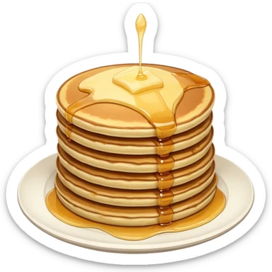 pancake day sticker