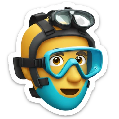 Snorkeling  sticker