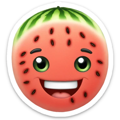 Cute watermelon  sticker