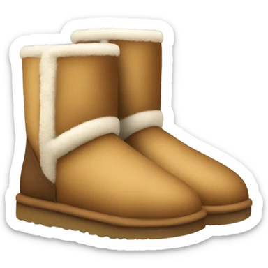 UGG slippers  sticker
