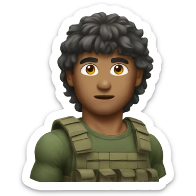 Rambo sticker
