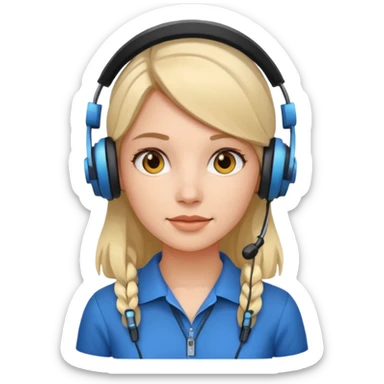 crypto event girl conference sticker