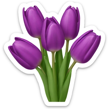 Tulips sticker