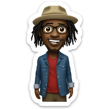 Dave chappelle as lil jon yeahh sticker