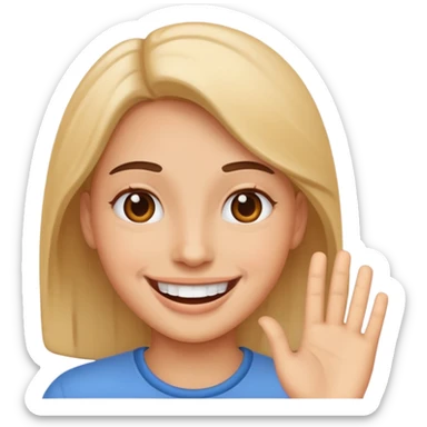 You're so great for making up with your friend! sticker