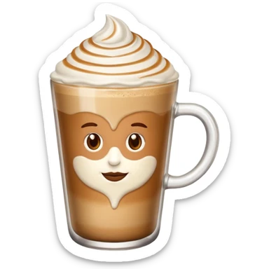 Latte sticker