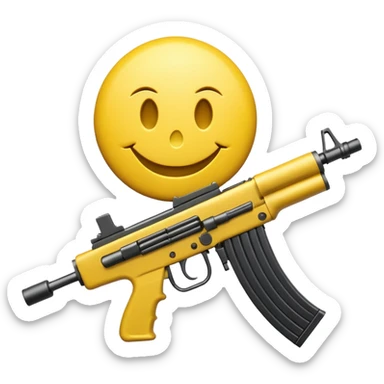 автомат смайлик  sticker