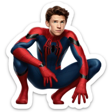 spider man tom holland sticker
