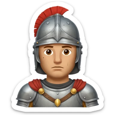 roman knight tired sticker