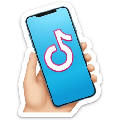 TİKTOK MAVİ TİK sticker