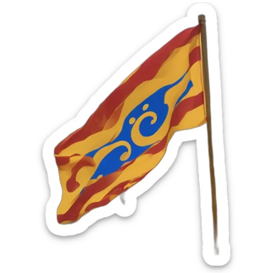 Occitan Flag sticker