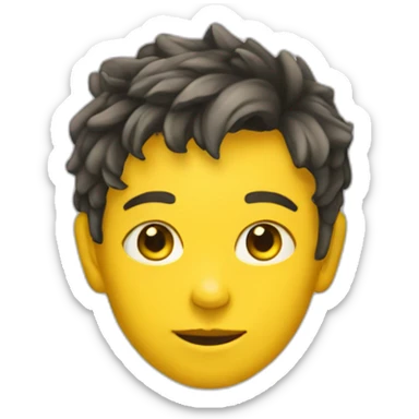 adolescent peau jaune sticker