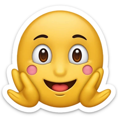 Komik emojilet sticker