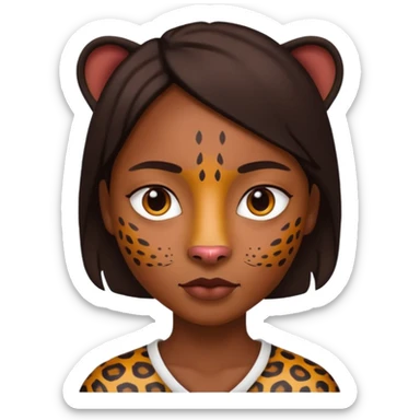 jaguar human sticker