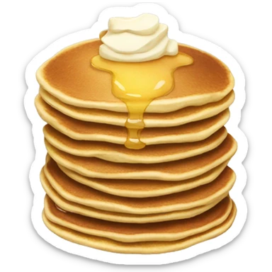 stack of pancakes  sticker