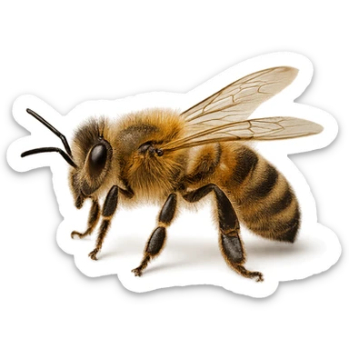 Bee sticker