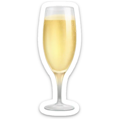 Champagne sticker