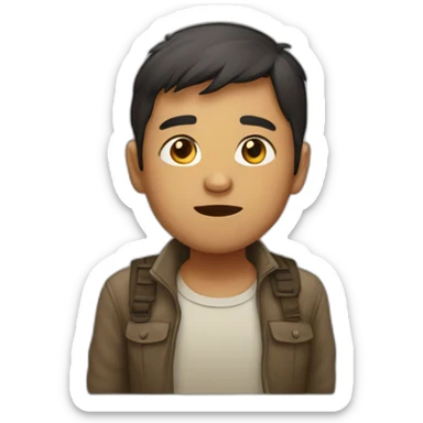 reflect the lack of internet that suffer poor kids in peru sticker