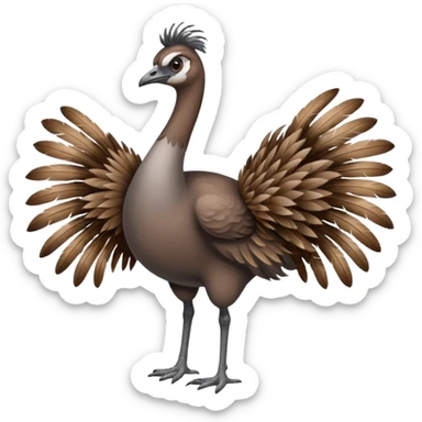 Emu sticker