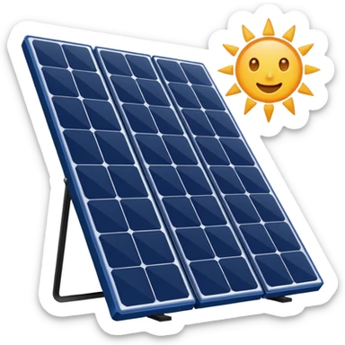 Solar Panel sticker