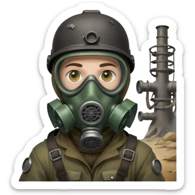 Metro 2033 artem sticker