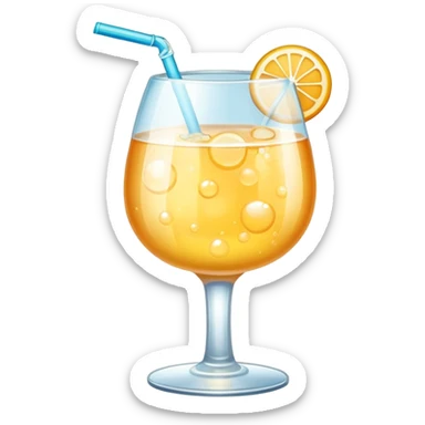 refreshing drink sticker